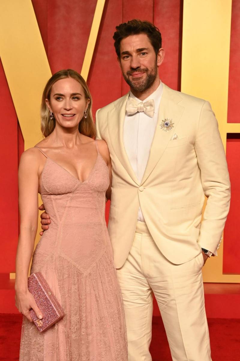 Emily Blunt y John Krasinski.