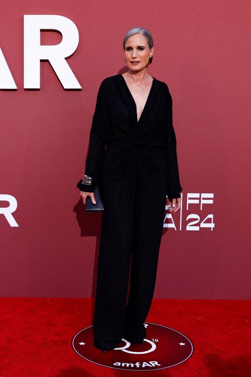 La actriz Andie MacDowell