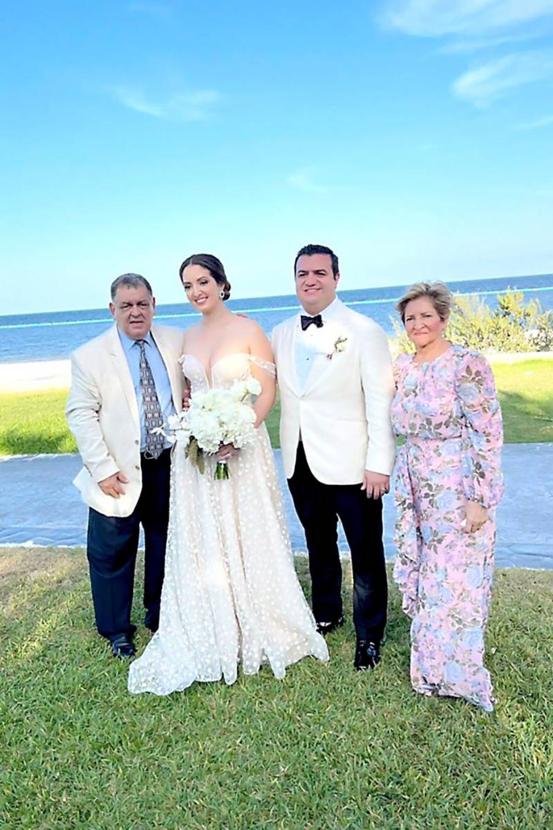Así fue la boda Erick Juárez y Daniela Amador en Cancún