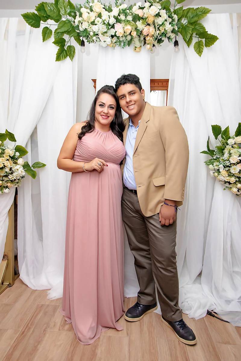 Nancy Mejía y Marvin Díaz.
