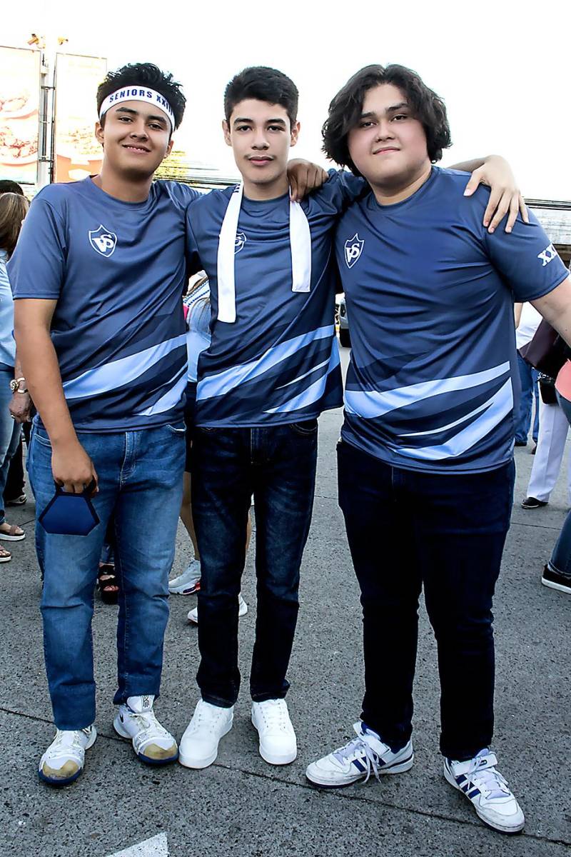 Juan Matamoros, Randy Rivera y Sebastián Enamorado.