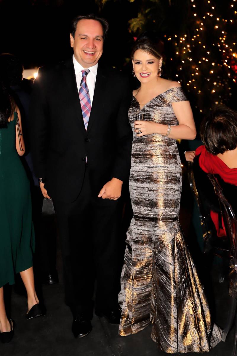 Germán Casteñeda y Gaby Chinchilla