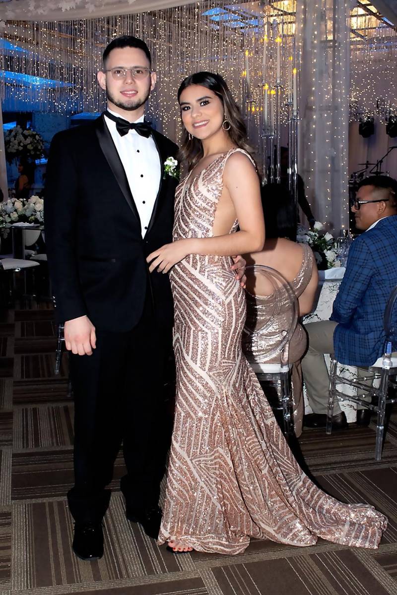Leonel Fernández y Melissa Corea.
