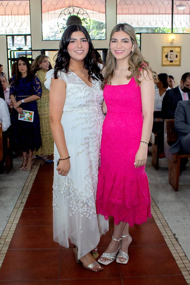 Valentina y Leyla Faraj.