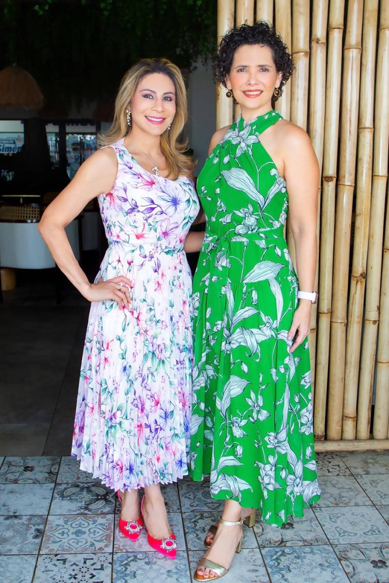 Dulce Mejía y Dora Sandoval.