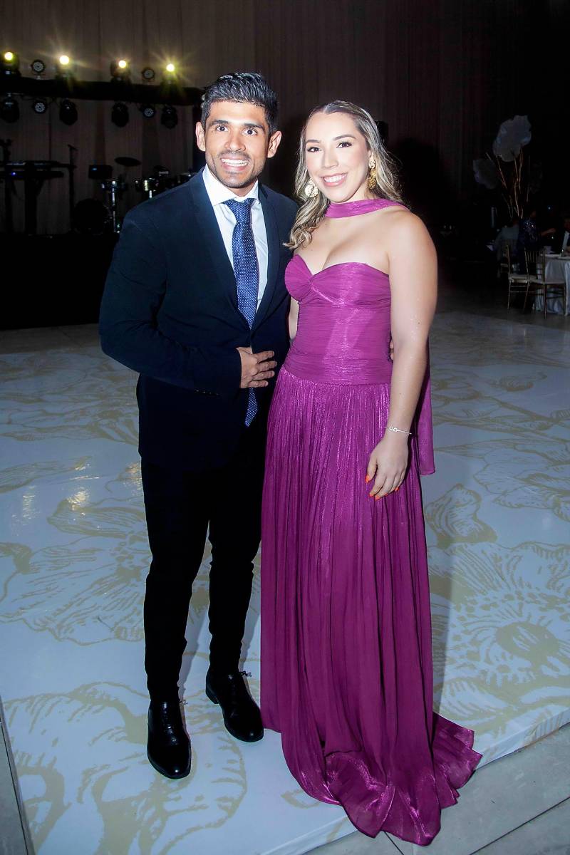 Fernando Gómez y Larissa Amaya