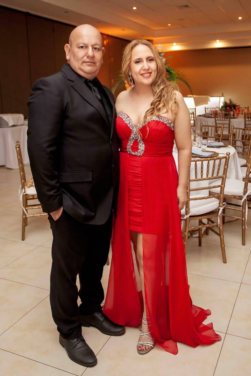 Mario Membreño y Karen Cerrato. 