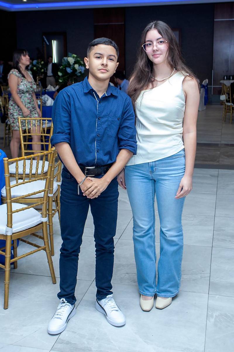 Kevin Smart y Fernanda Aguilar