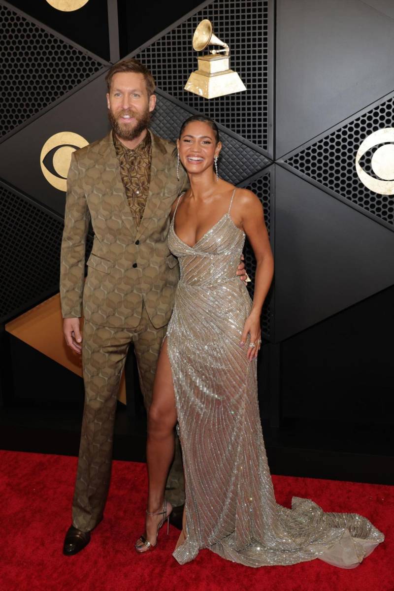 Calvin Harris y Vick Hope.