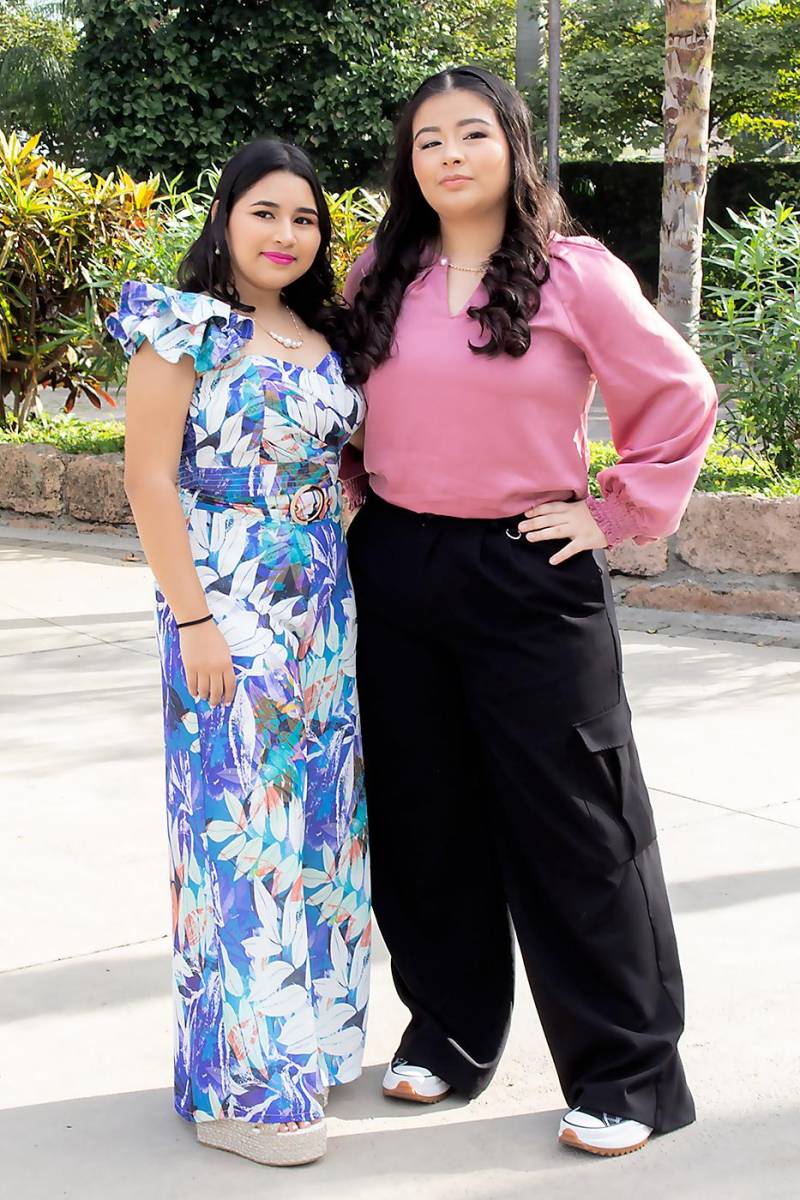 Ibania Domínguez y Michelle Hernández.