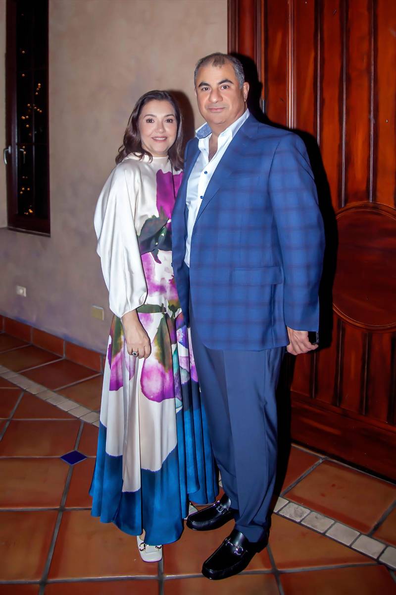 Ana y Juan Andonie, padres de la novia.