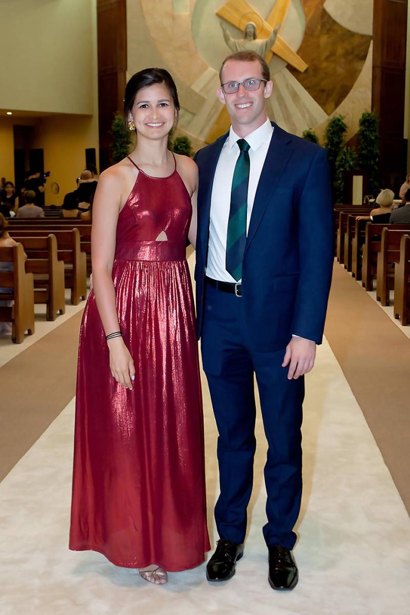 Así fue la boda religiosa de Gregory Hein y Beatriz Barletta