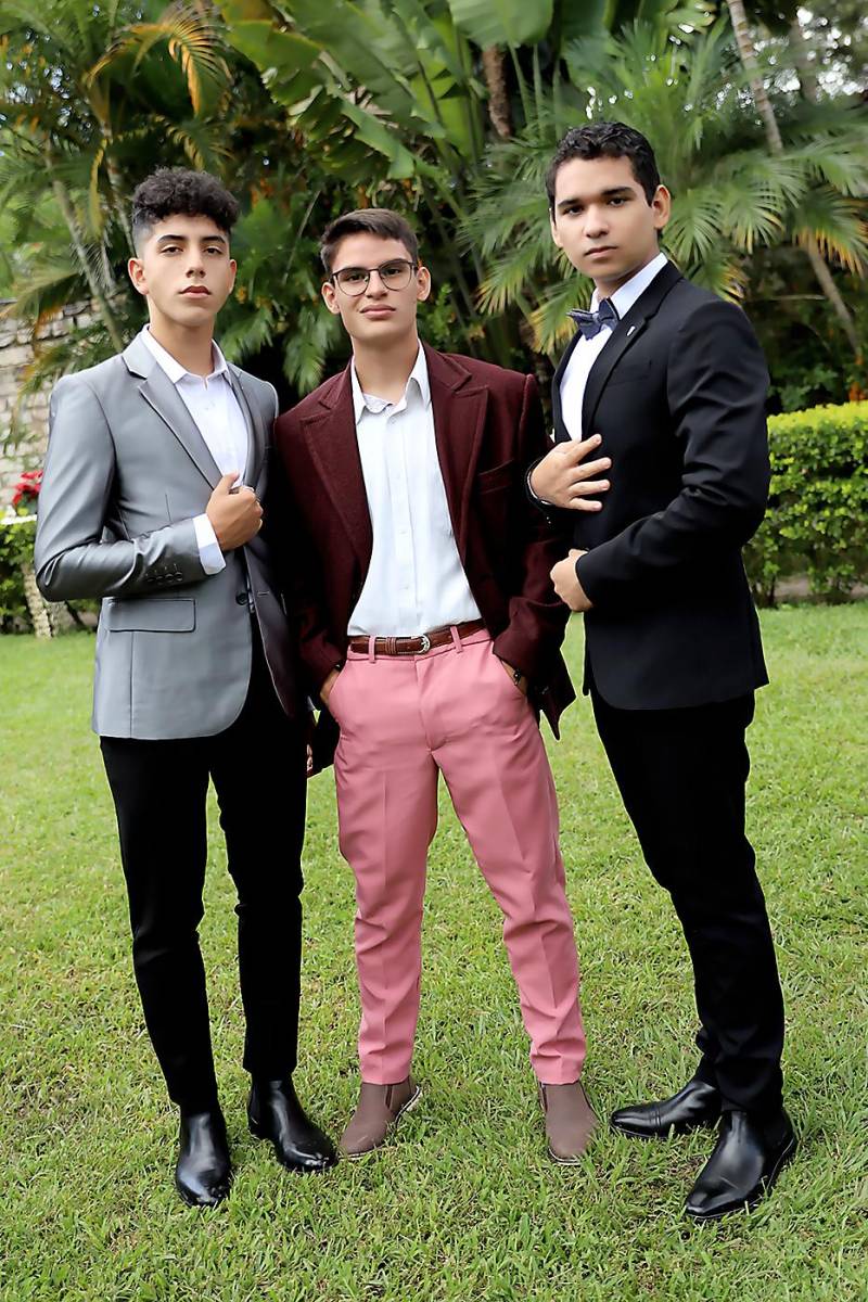 Diego Rosales, César Moreno y Jesús Varela