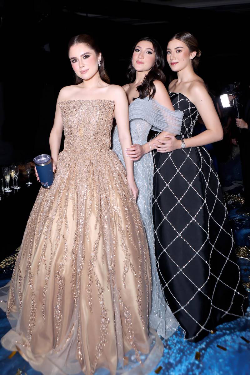 Evangelina Casco, Lucía Gene y Camila Guillén .