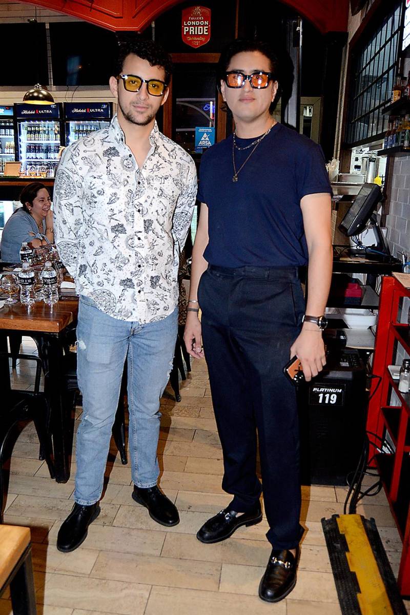 Mario Menpez y José Vargas.