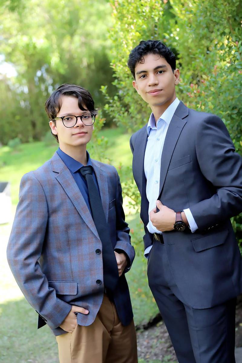 Emiliano Bonilla y Diego Santos