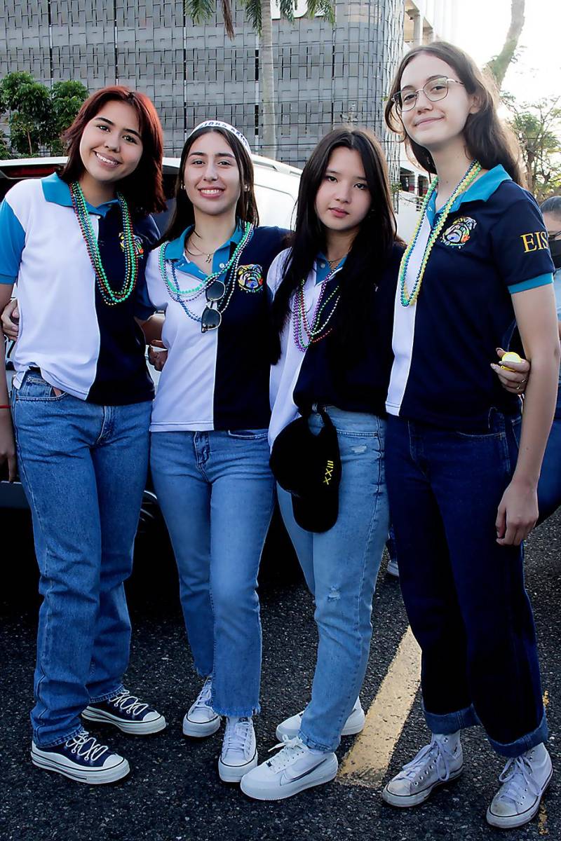 Andrea Zelaya, Haydee Perdomo, Haimei Chan y Maya Fiallos.