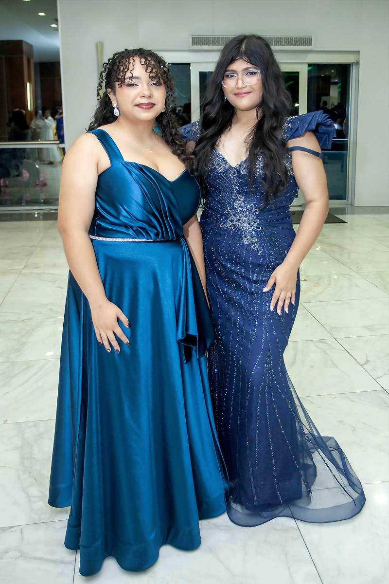 Alexandra Valdez y Linda Díaz. 