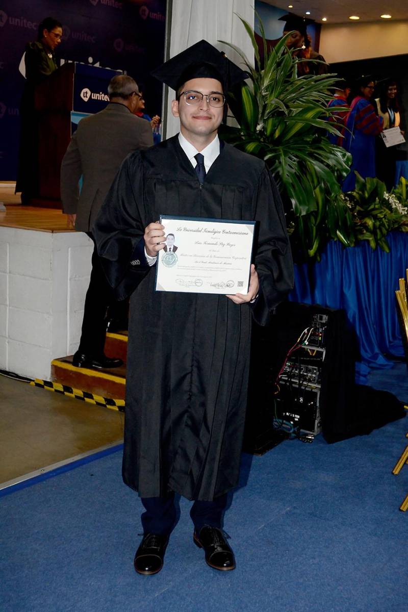 Graduaciones de Posgrado de UNITEC de Tegucigalpa 2025