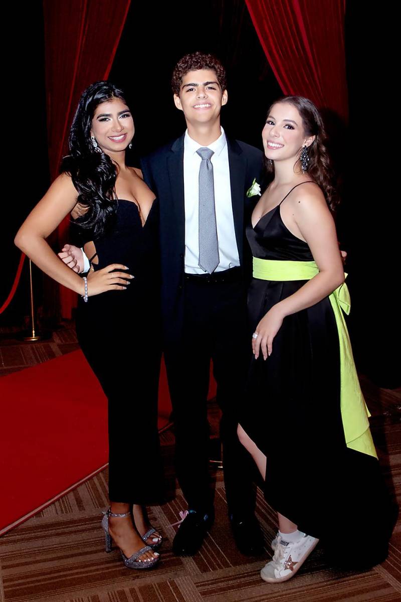 Nishmed Jeer, Pablo Quintana y Carmela Canahuati 