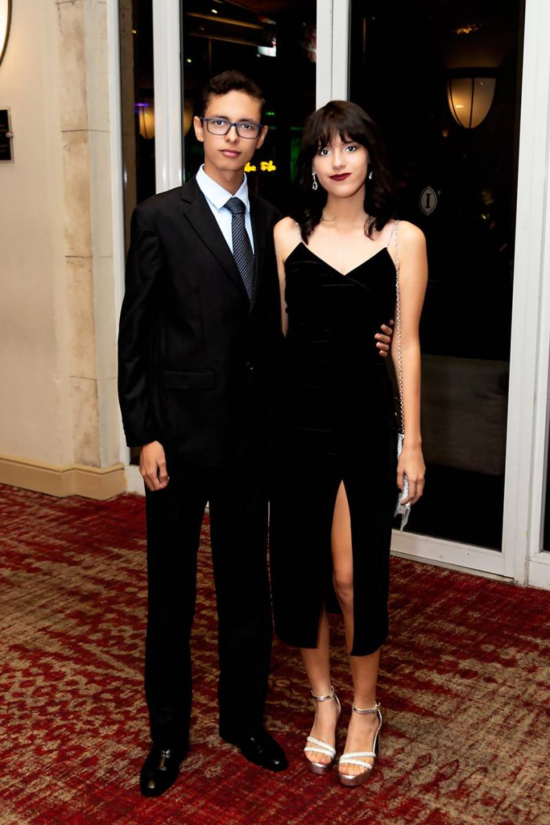 Erick Fiallos y Ana Larios. 