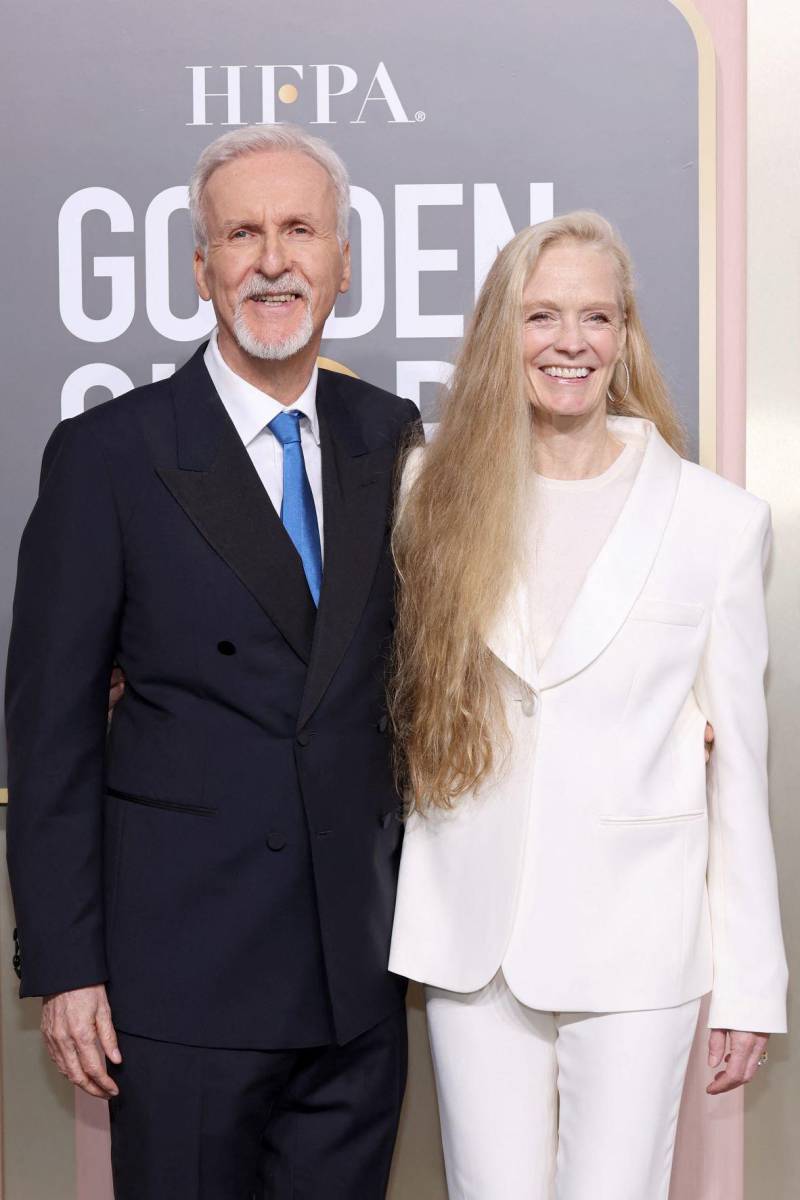 James Cameron y su esposa Suzy