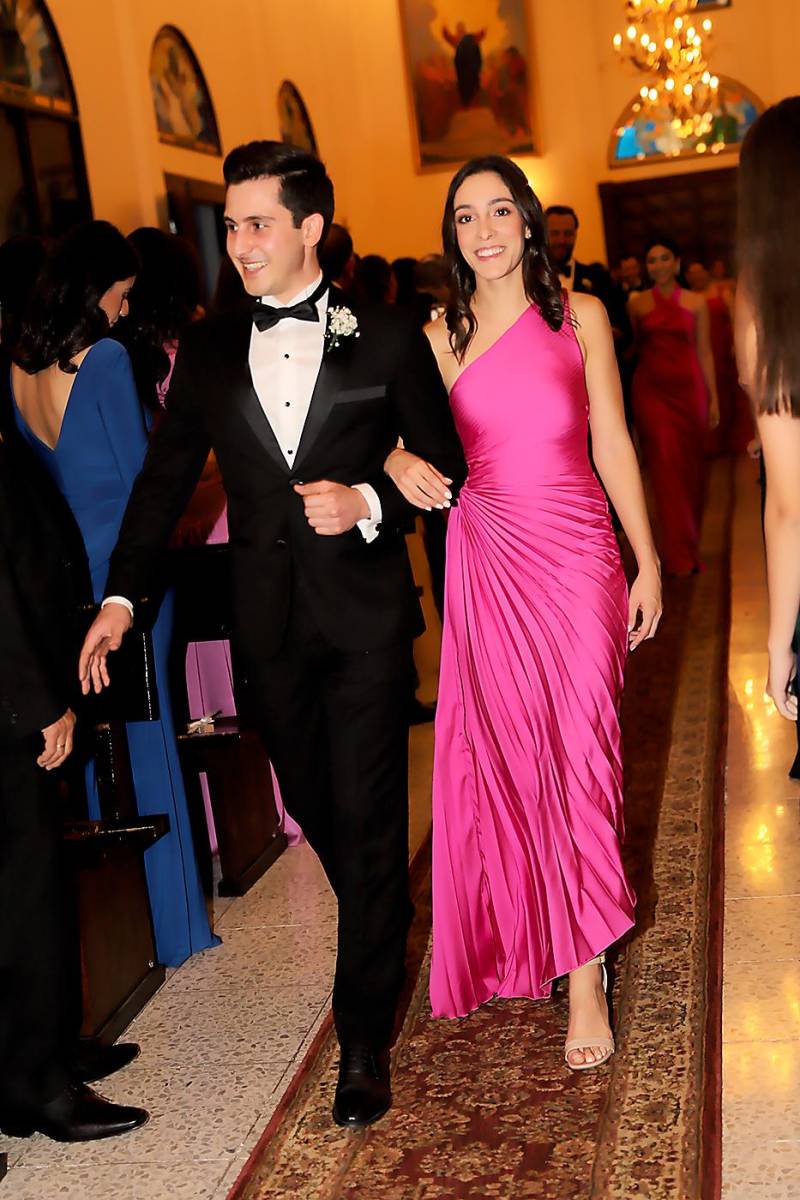 Jorge Facussé y Joyce Mollejas 