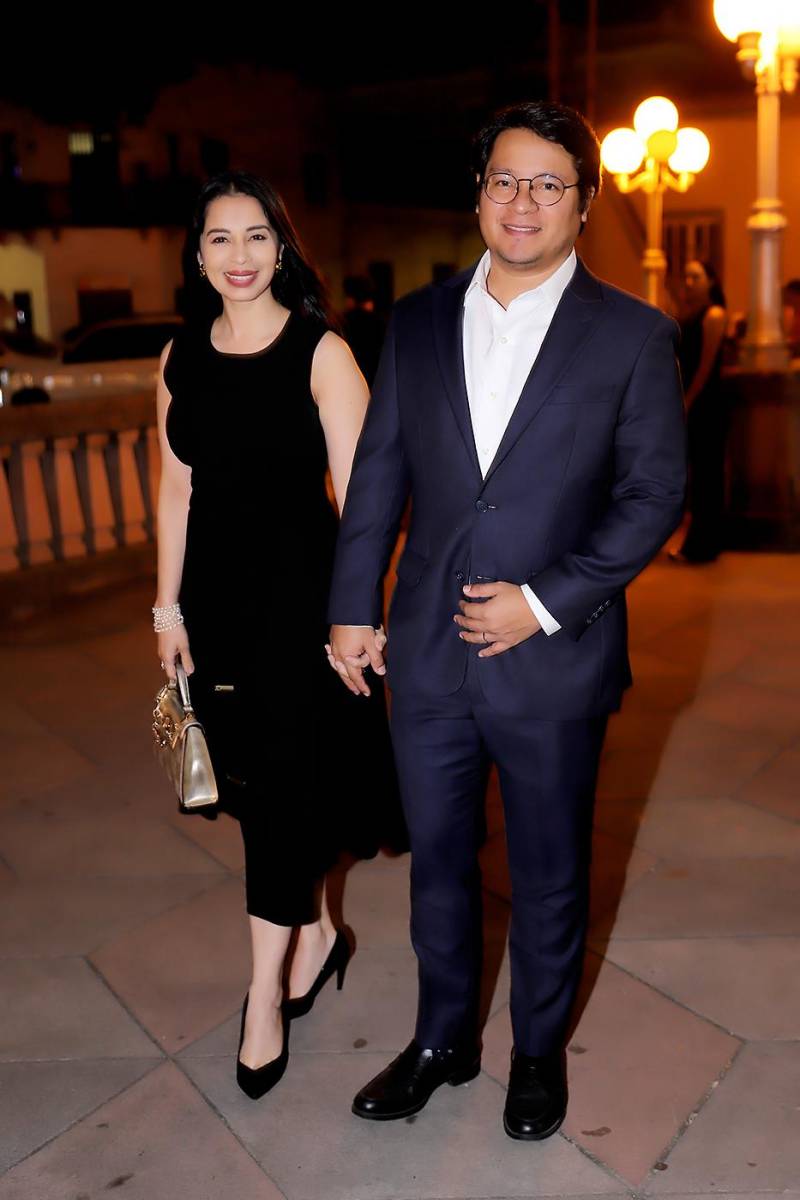 Marcela Montenegro y Alex González. 