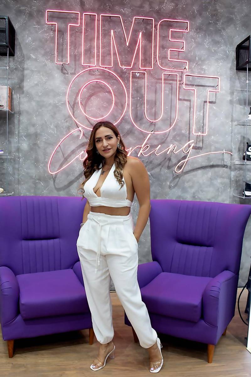 Kendy Cruz, ejecutiva de Time Out Coworking.