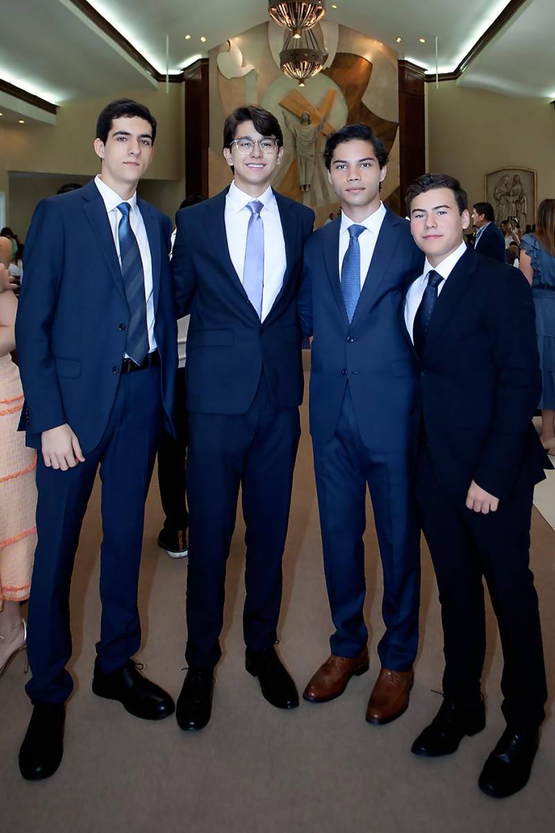 Félix Mahomar, Sebastián Robelo, Eduardo Lozano y Jorge Caldera.