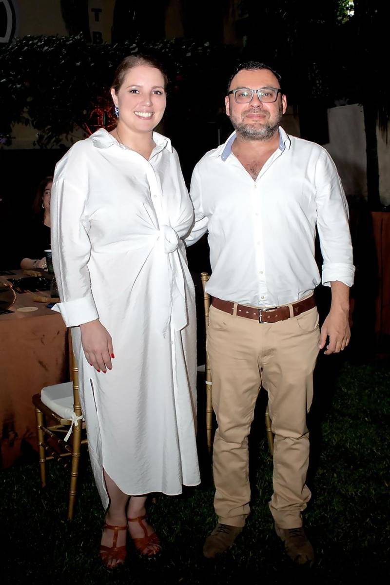 Tania Gamero y Héctor Valladares.