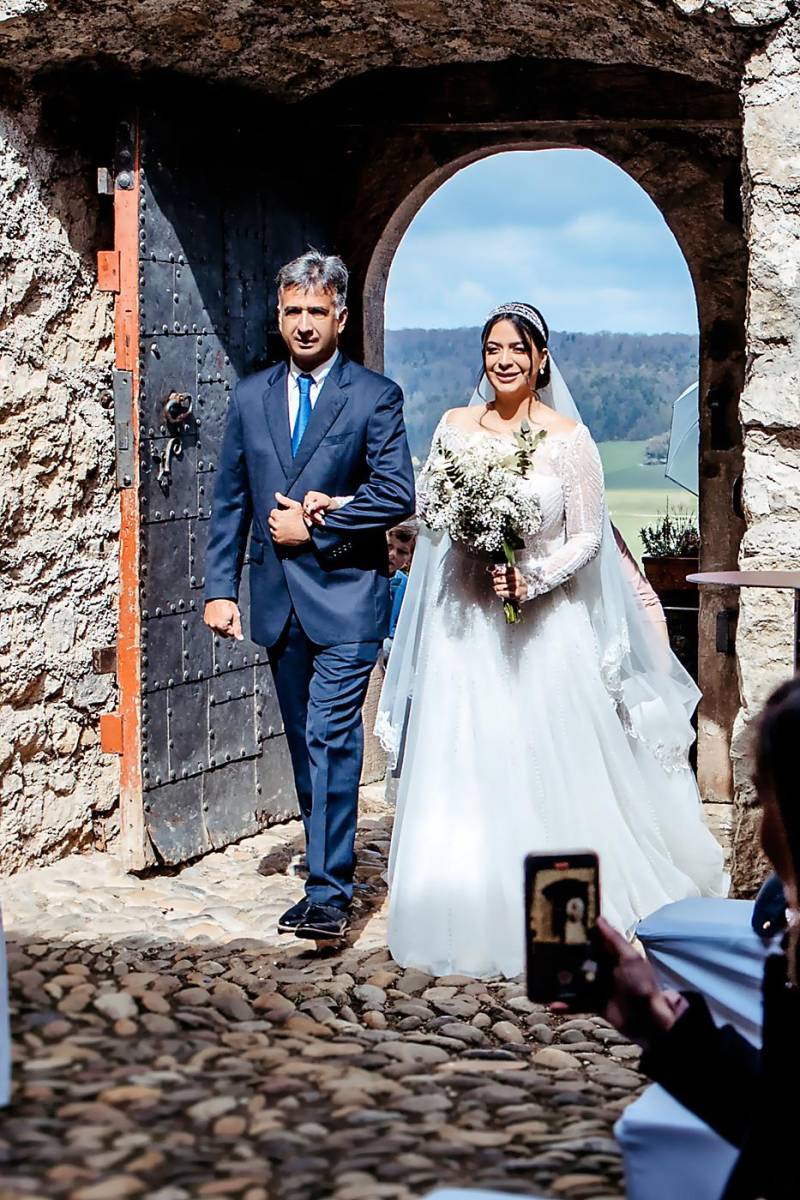 Así fue la boda de Gissela Tábora y Kaleb Steinhauer