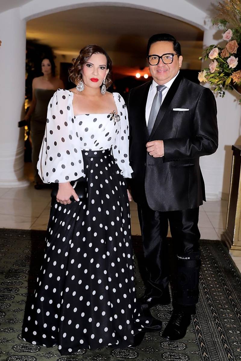 Blanca Bendeck y Miguel Chong 