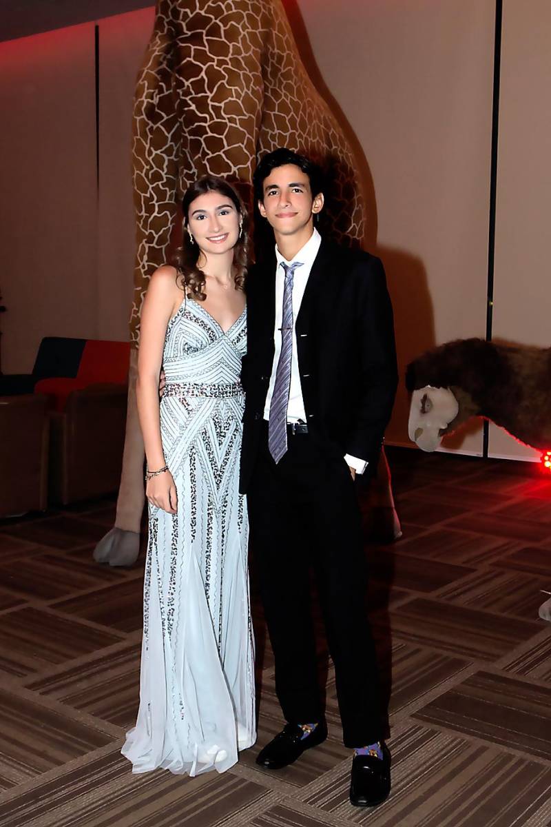 Lucianna Membreño y Fawzy Andonie.
