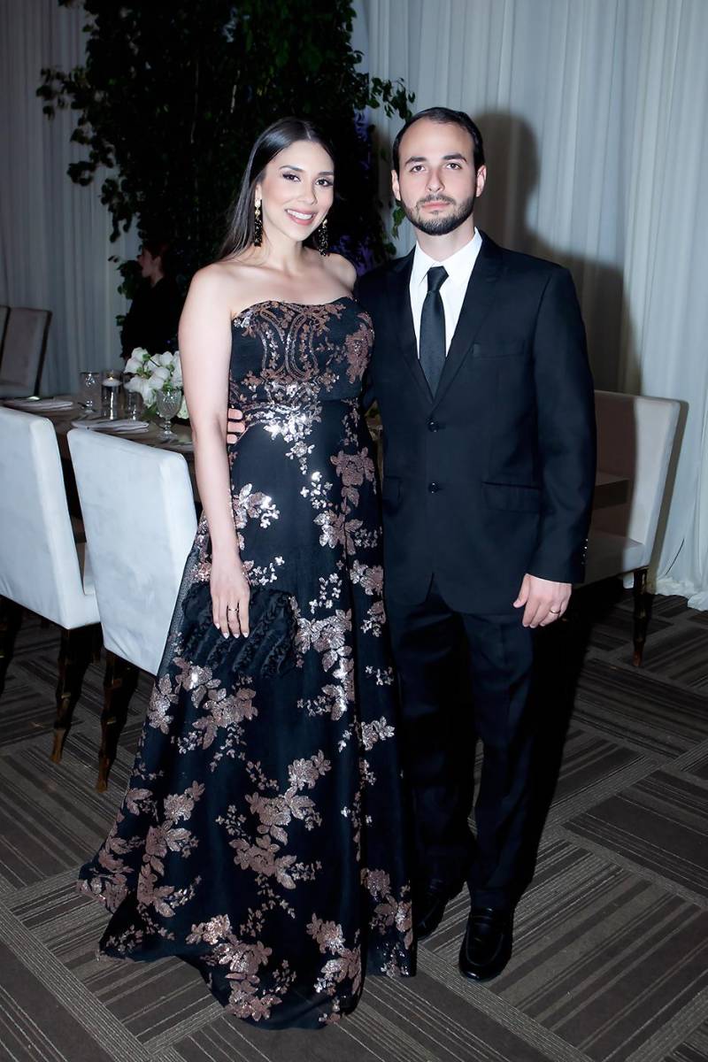 Stephanie y Faiz Andonie.