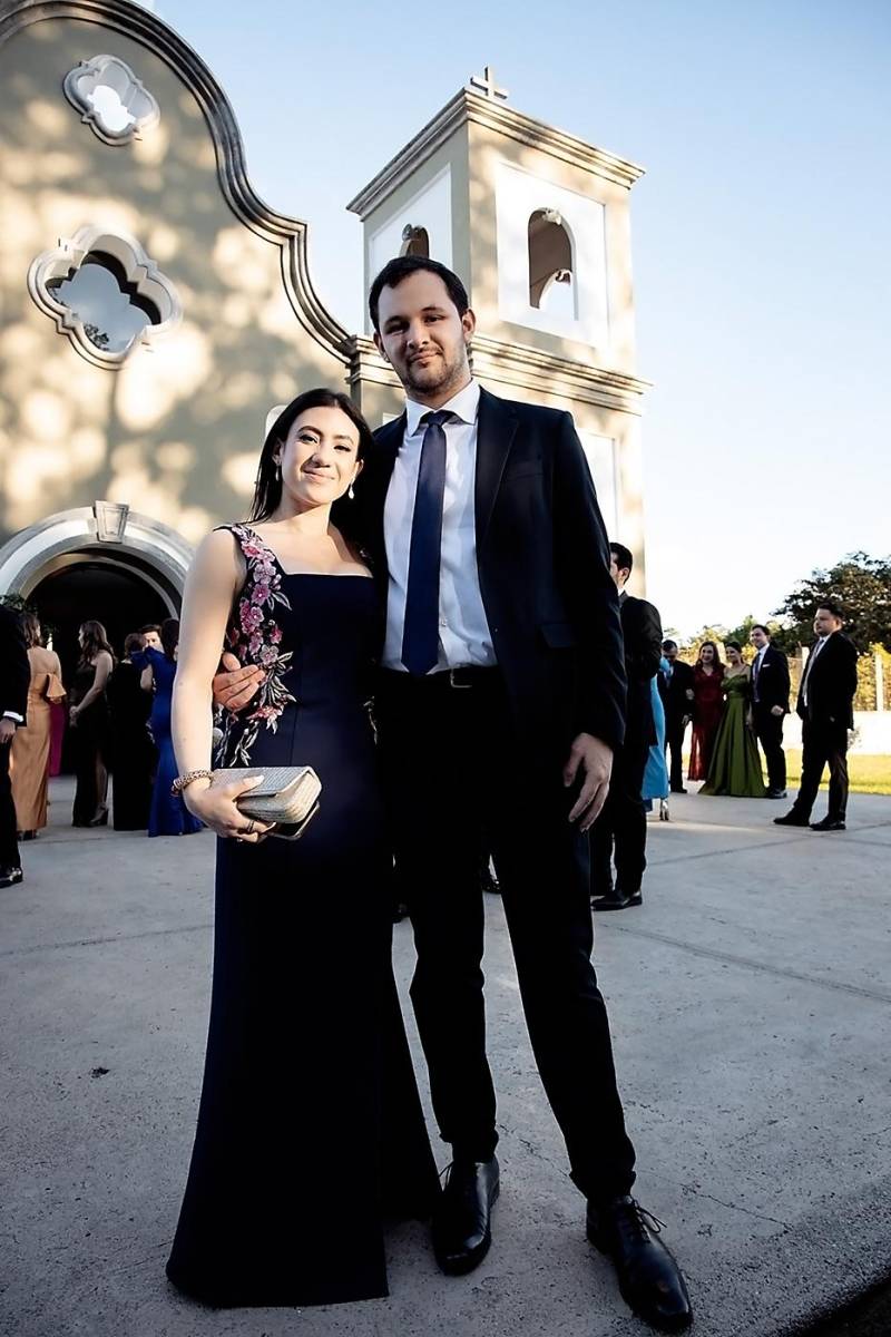 Stefanie Hirsch y Carlos Danzilo