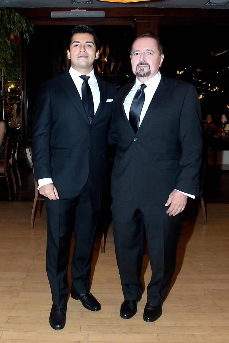  Diego y su padre, Juan Alejandro Sikaffy.