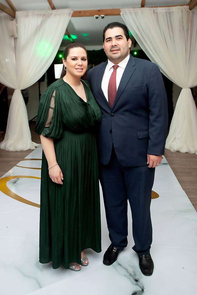 Giordanna y Guillermo Orellana.