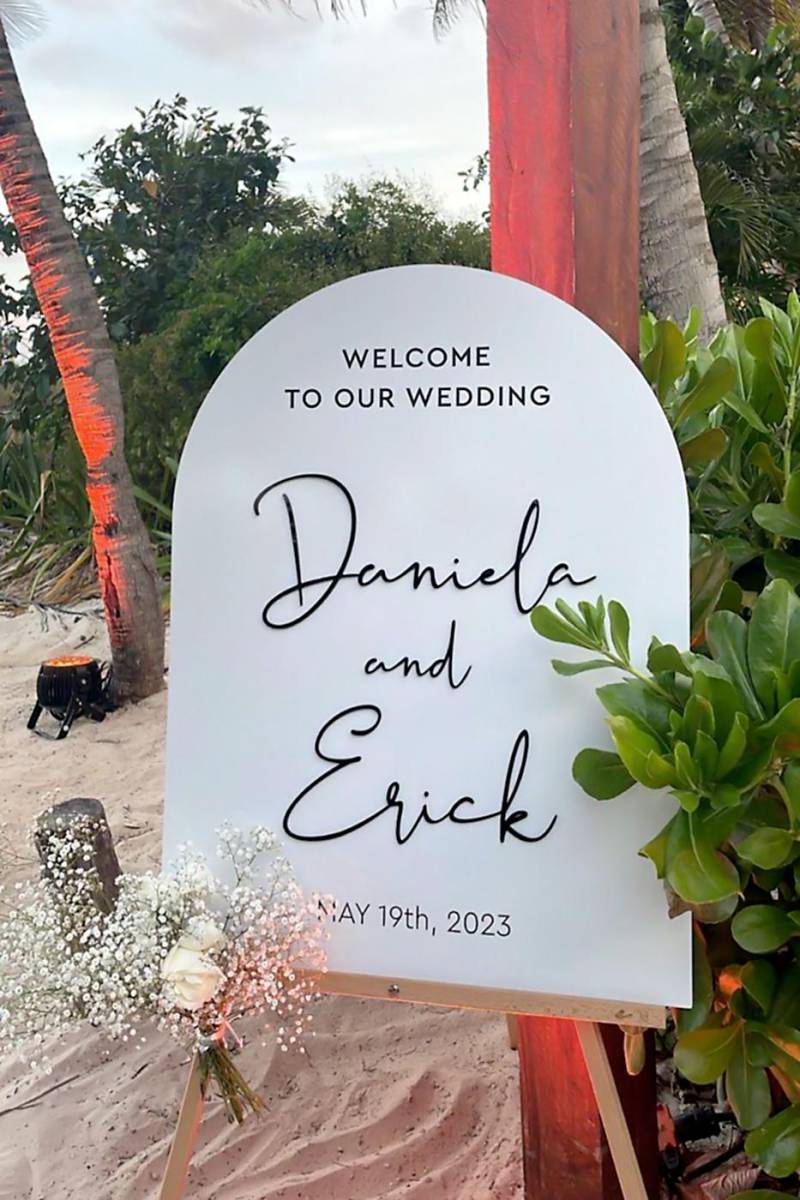 Así fue la boda Erick Juárez y Daniela Amador en Cancún