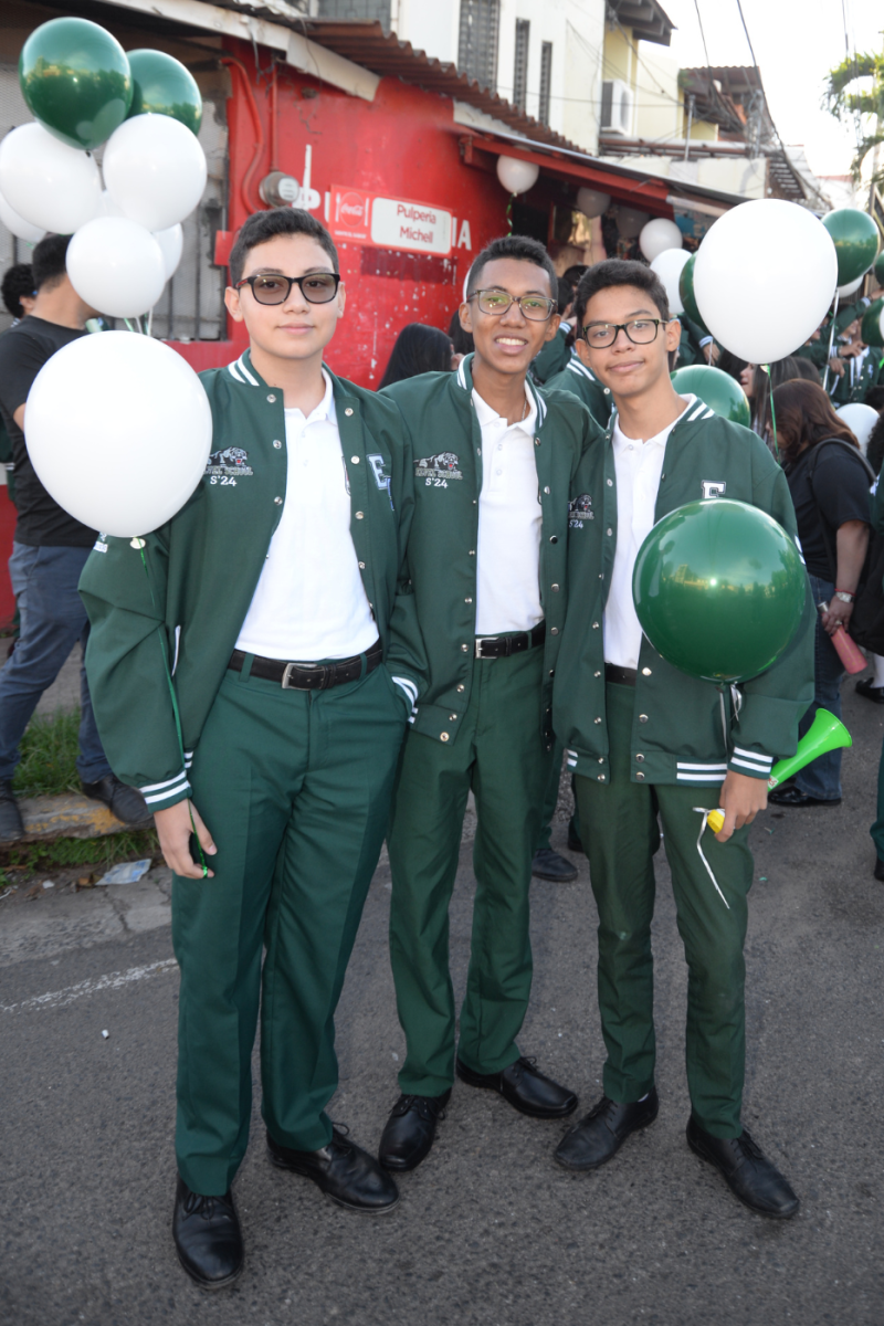 Edward Okeffe, Jorge Hernández y Paolo Ruíz.