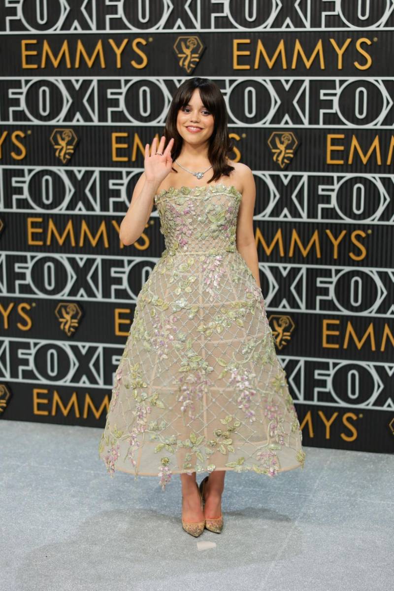 Jenna Ortega en Dior. 