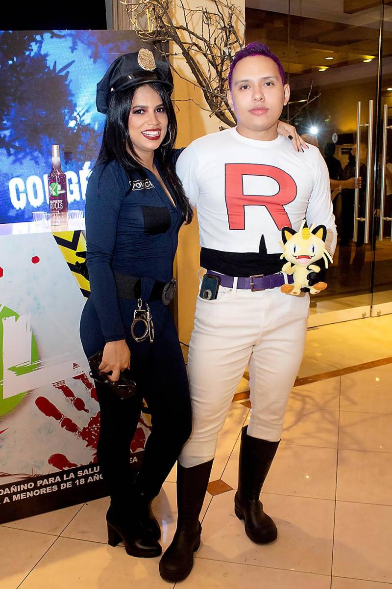 Andrea Zúniga y Ariel Ardón.