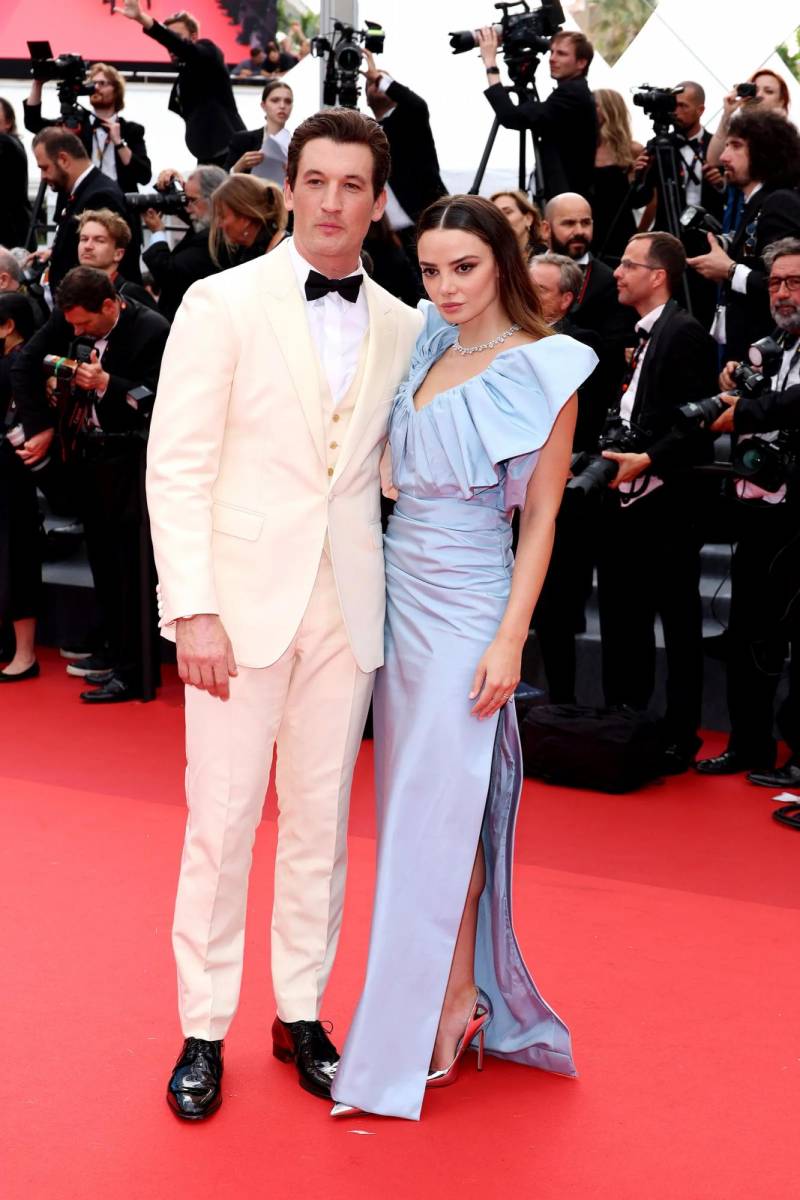 Miles Teller y Keleigh Sperry.