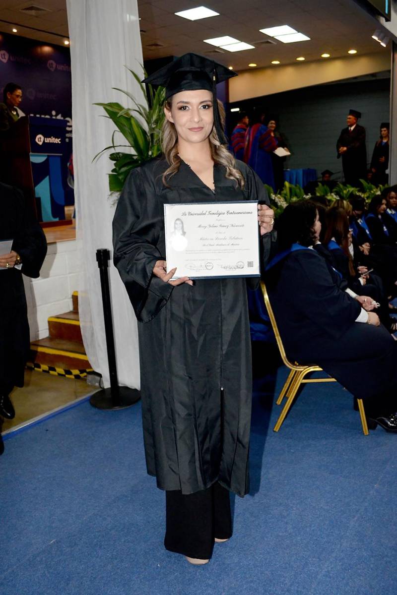 Graduaciones de Posgrado de UNITEC de Tegucigalpa 2025