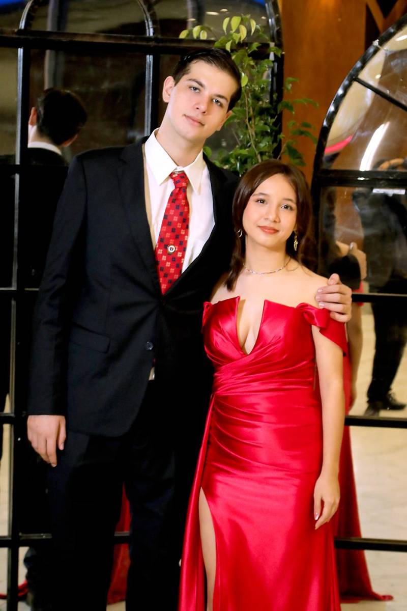 Giancarlo Salomón y Julisa Sabillón.