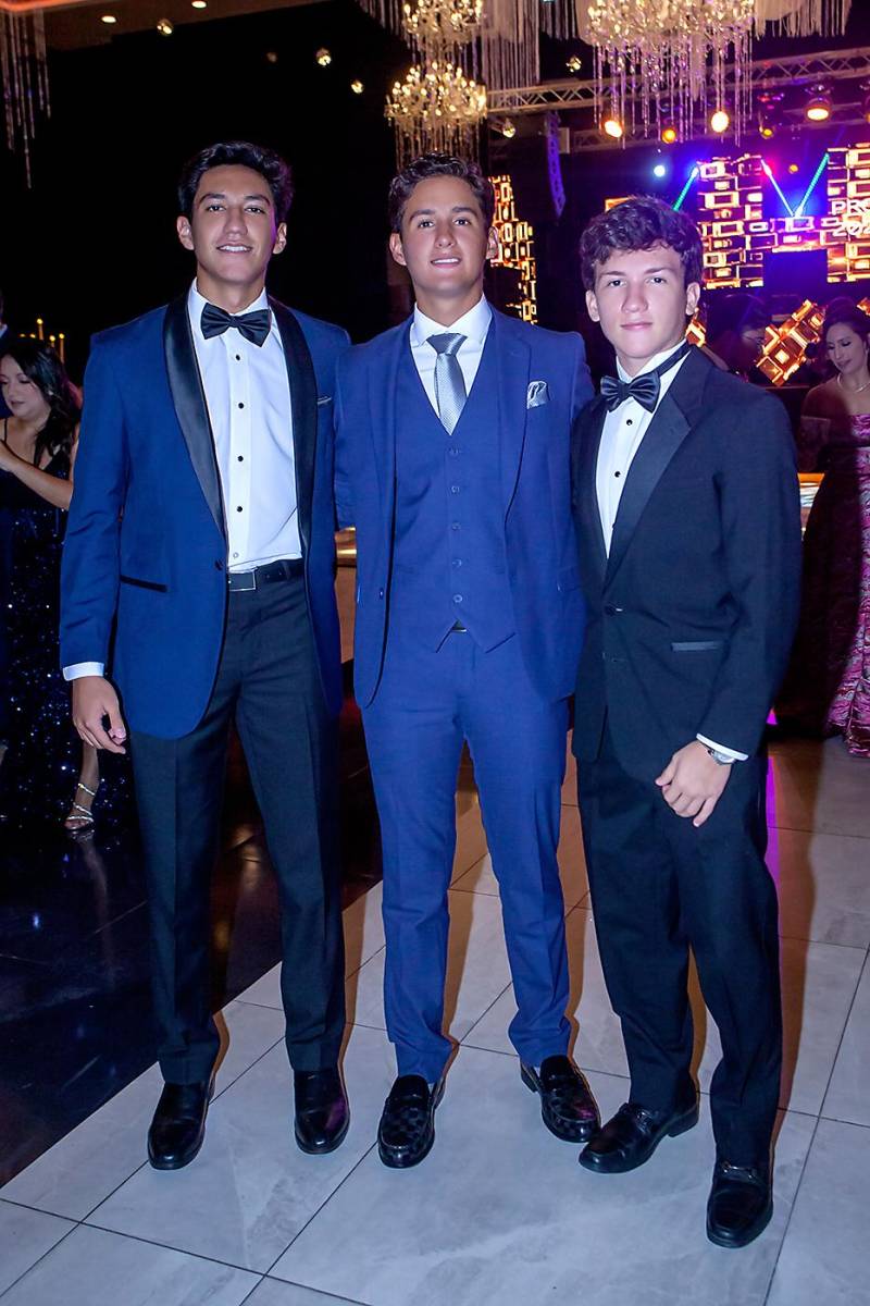 Farid Kury, Rodrigo Amaya y Carlos Alvarado.