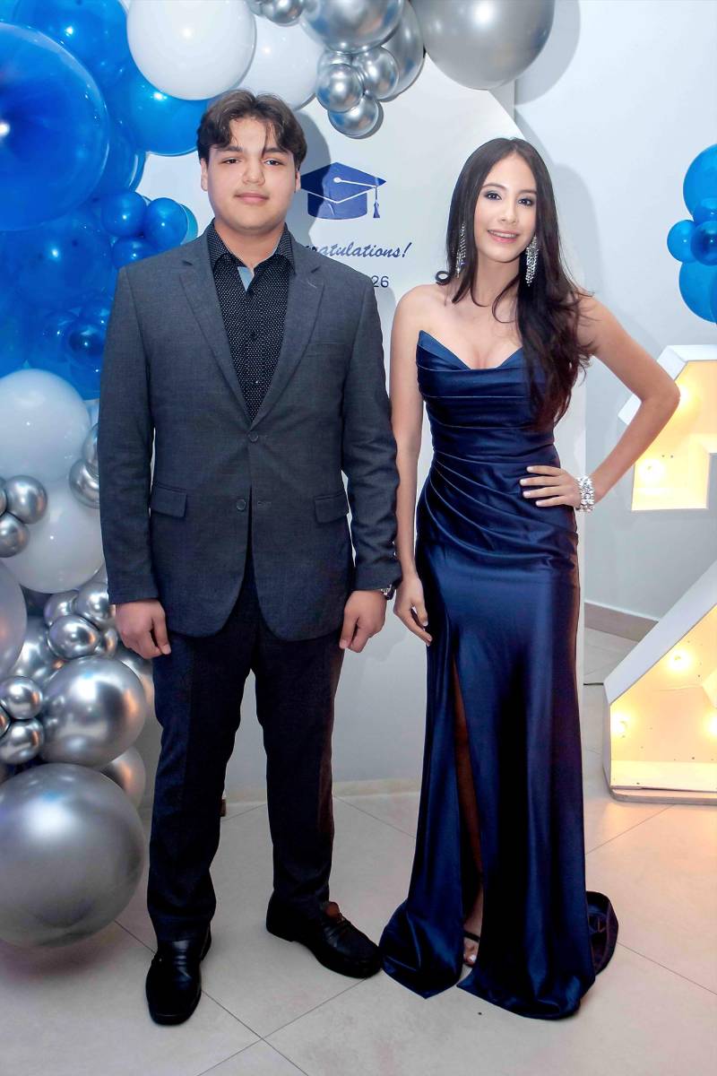 Diego Coello y Samantha Mendoza.