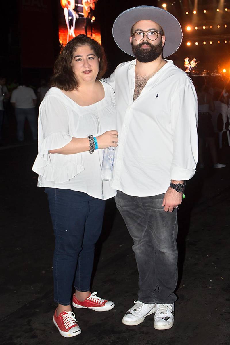 Mate Canahuati y su hijo Jacobo Waincier.