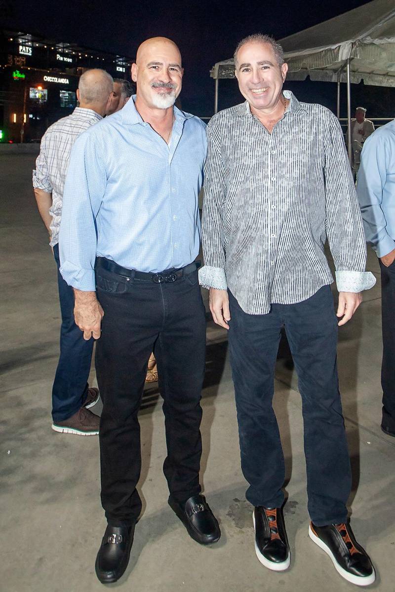 Micha Schmidt y Enrique Kafati.