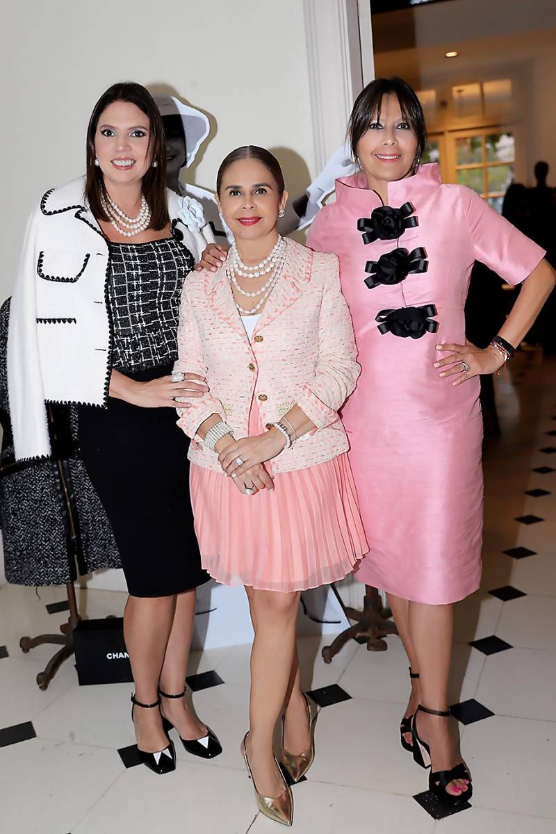 Andrea Matuty, Vicky Leiva y Titi Trochez
